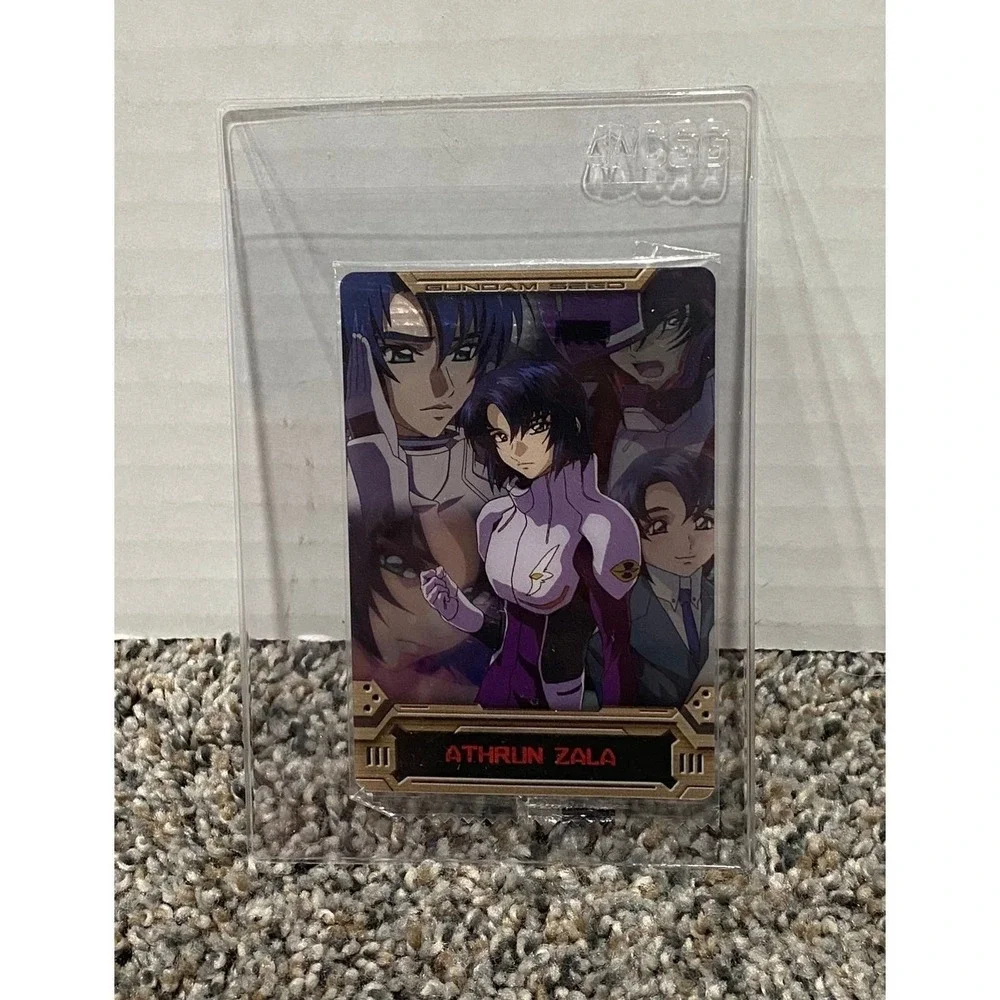 MegaHouse Gundam Seed Trading Card Athrun Zala Purple Excellent